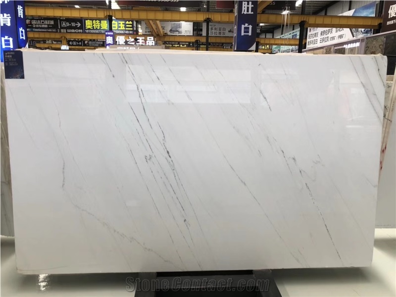 Colorado Lincoln White Colorado Yule Marble Slab