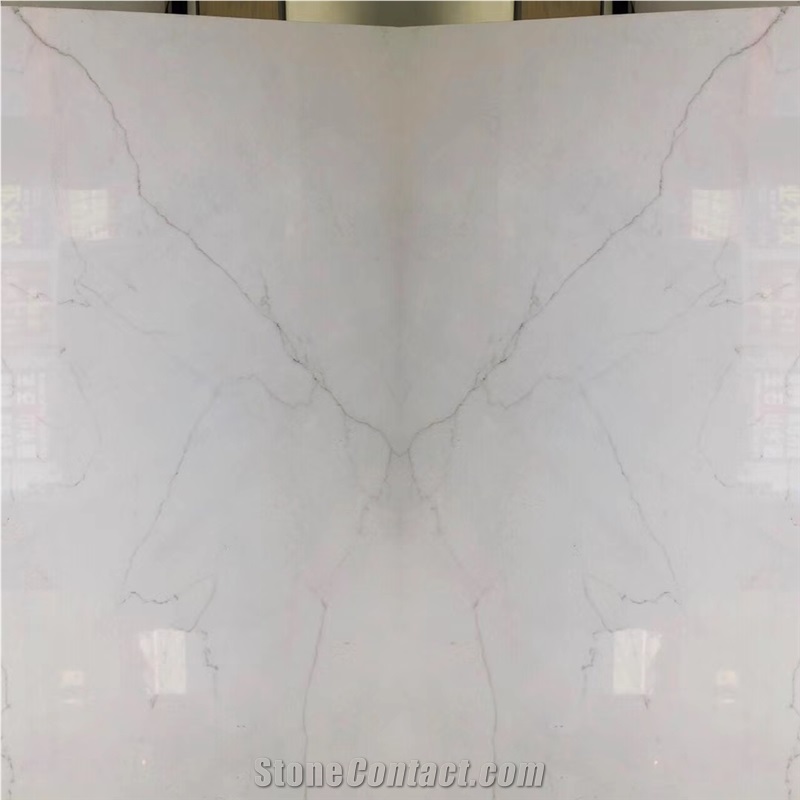 Colorado Lincoln White Colorado Yule Marble Slab