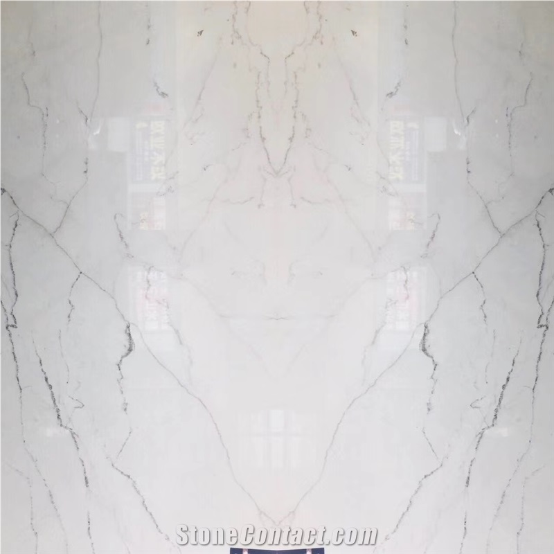 Colorado Lincoln White Colorado Yule Marble Slab