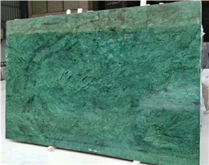 Forest Dark Green Marble Slabs Floor Tiles