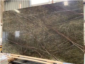 India Rainforest Bidasar Green Marble in China