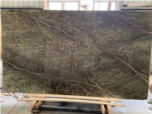 India Rainforest Bidasar Green Marble in China