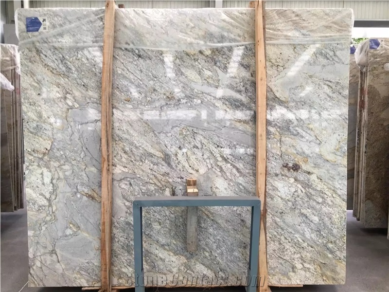 India Yashi Gold Ivory Brown Granite Slab in China