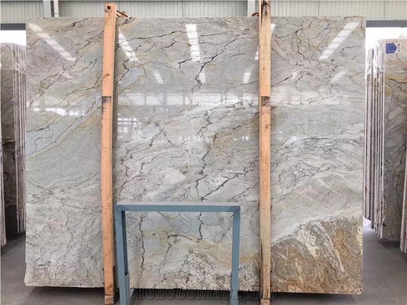 India Yashi Gold Ivory Brown Granite Slab in China