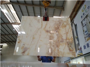 Iran White Persian Natural Onyx in China Market