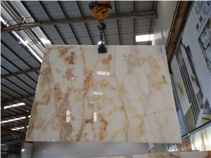 Iran White Persian Natural Onyx in China Market
