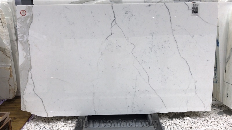 Italy Blanco Carrara Statuario White Marble Slab