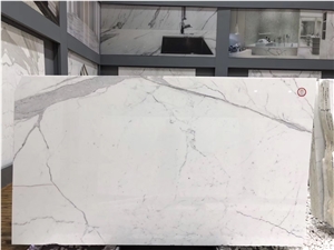 Italy Blanco Carrara Statuario White Marble Slab