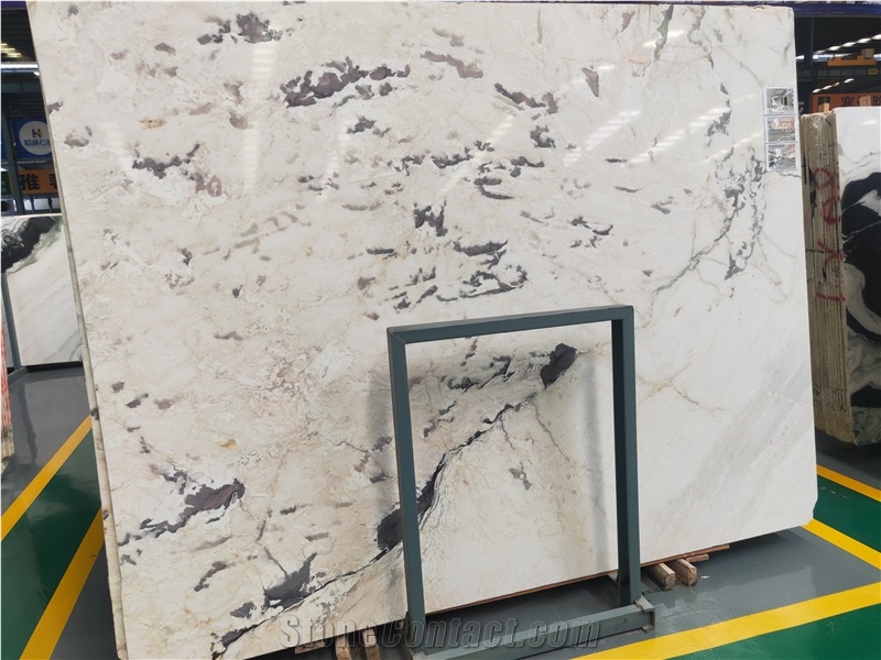 Italy Fior Di Pesco Apuano Marble Slab in China