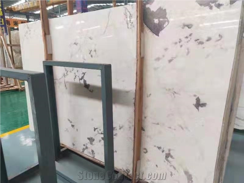 Italy Fior Di Pesco Apuano Marble Slab in China