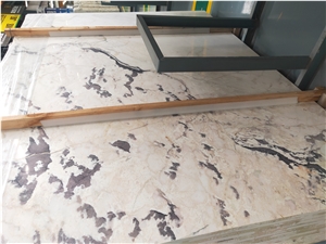 Italy Fior Di Pesco Apuano Marble Slab in China