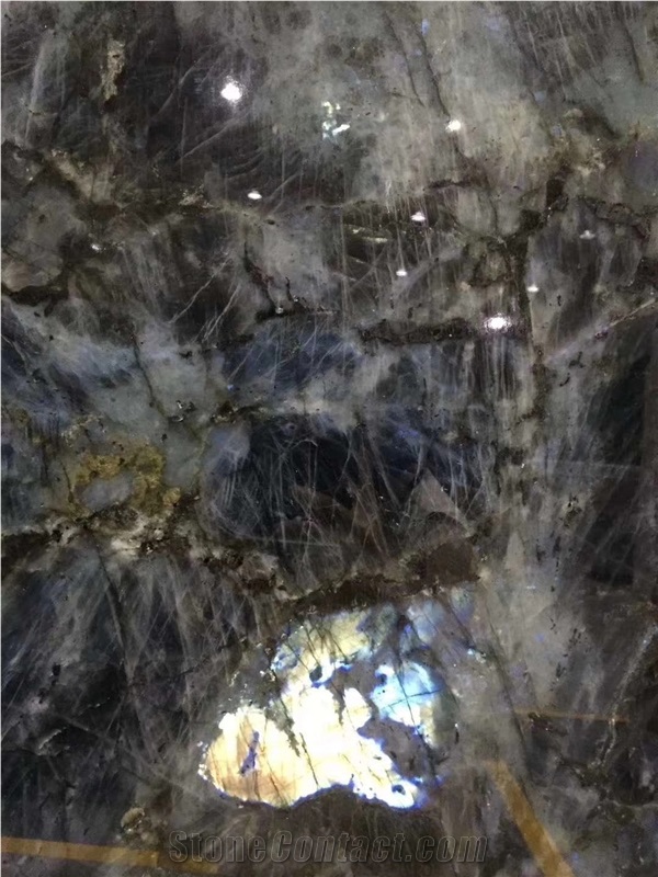 Lemurian Blue Granite Bleue Lemur Madagascar Slab