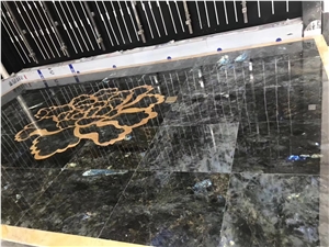 Lemurian Blue Granite Bleue Lemur Madagascar Slab