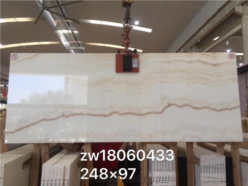 Marmara Equator White Onyx Mirror Stone in China