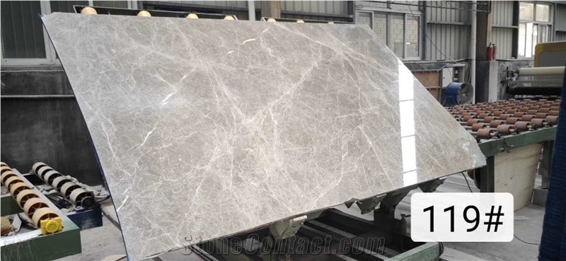 Maya Grey Marble Slabs Tiles