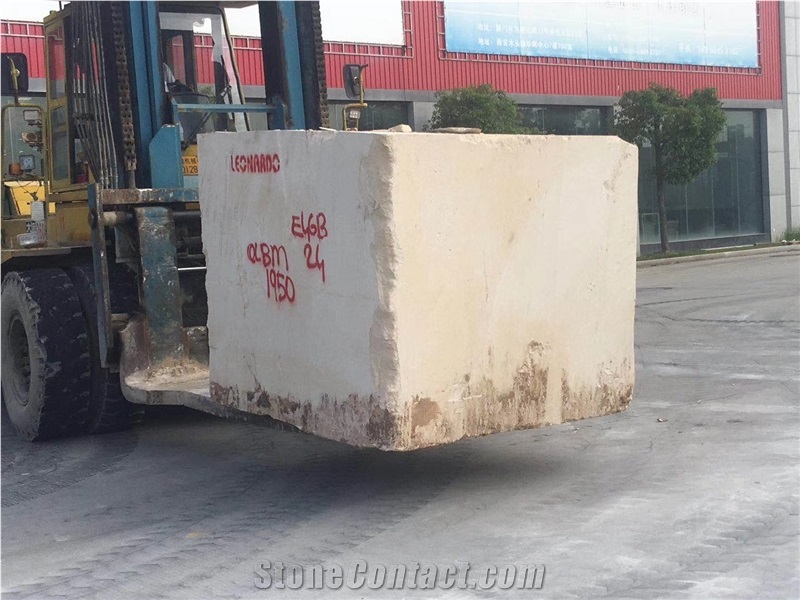 Moka Gold Limestone Slab in China Market