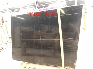 Noir Aziza Nero Tunisi Laurent Black Gold Marble