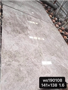 Northern Lights Grey Marble Aurora Borealis Slab