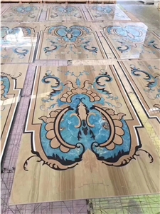 Pakistan Blue Onyx Aqua Gold Slab Tile For Vanity Top