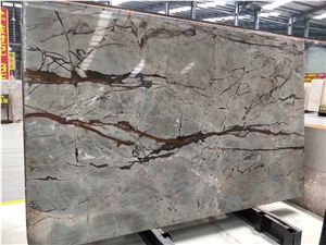Roman Impression Quartzite Slab