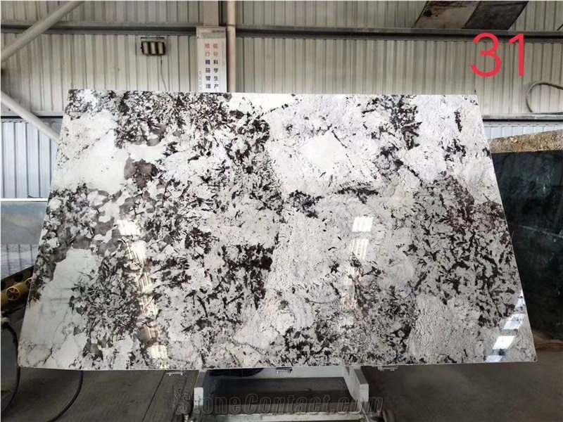 Splendour Gold Granite Slab Wall Tile in China