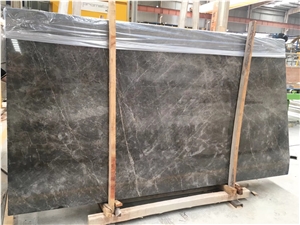 Turkey Hermes Grey Marble Luna Stone Polished Big Slab Turkey Hermes Grey Marble Luna Stone Polished Big Slab