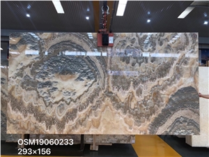 Water Ink Onyx Jade Peacock Stone in China Market
