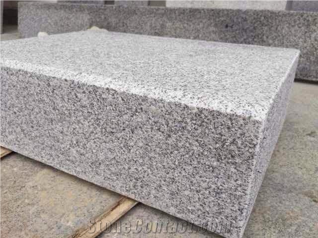 G603 Flamed Steps,Light Grey Granite Steps