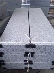 G603 Flamed Steps,Light Grey Granite Steps
