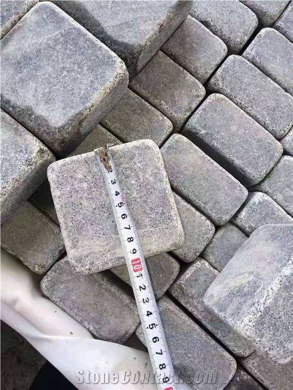 G654 Tubble Cube Stone Paving