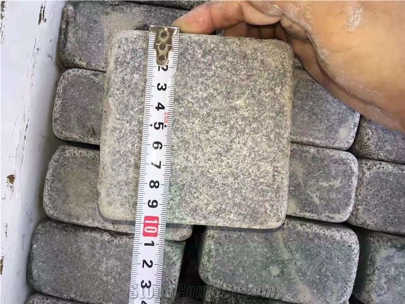G654 Tubble Cube Stone Paving