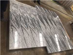 Grey Granite Stone,China Juparana Slabs Tile