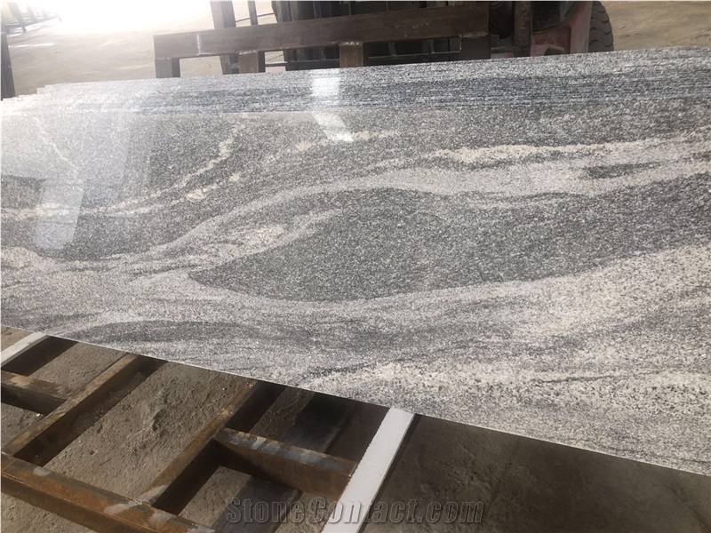 Grey Granite Stone,China Juparana Slabs Tile