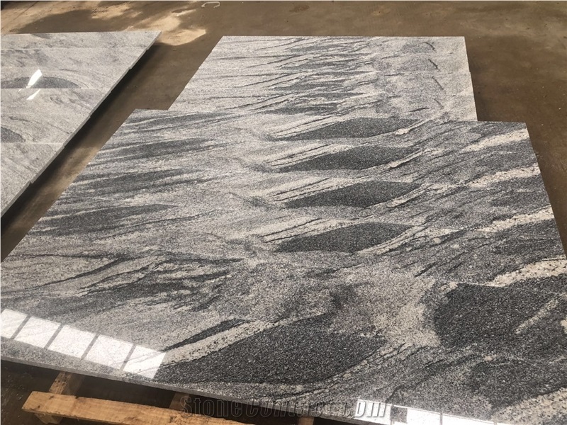 Grey Granite Stone,China Juparana Slabs Tile