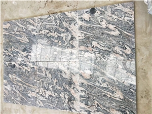 Grey Granite Stone,China Juparana Slabs Tile
