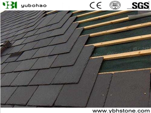 Black Slate Roofing Tiles Roof Slate/Ledge Stone