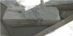 Frozen White Marble Blocks