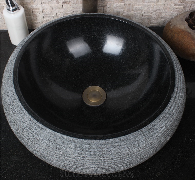 Carved Hand Wash Basin Public Bathroom Sinks