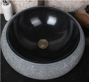 Carved Hand Wash Basin Public Bathroom Sinks