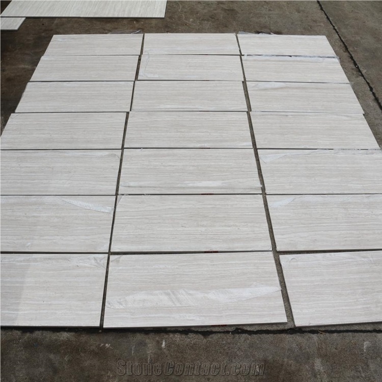 China Silver White Serpeggiante Marble Tile