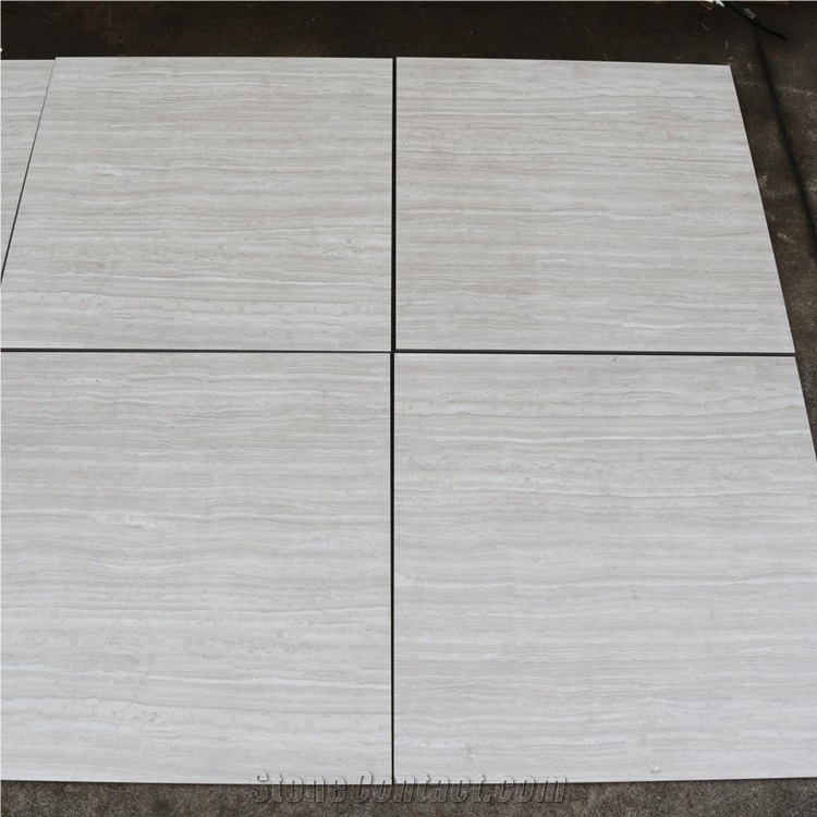 China Silver White Serpeggiante Marble Tile