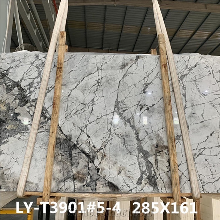 Invisible Grey Marble Natural Marble with Veins