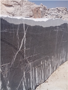 A Grade Pietra Gray Marble Quarry Blocks from Iran