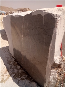 A Grade Pietra Gray Marble Quarry Blocks from Iran