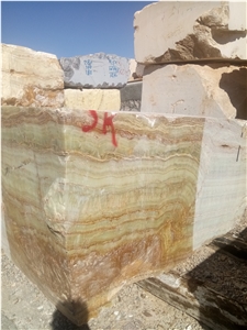 Bursa Green Onyx Quarry Blocks