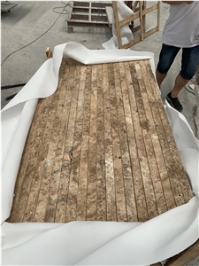 Coffee Travertine Stairs,Noce Brown Travertino Steps