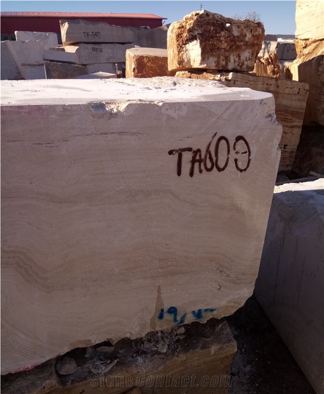 Factory Price Super White Travertine Block,Bianco Travertino Walnut