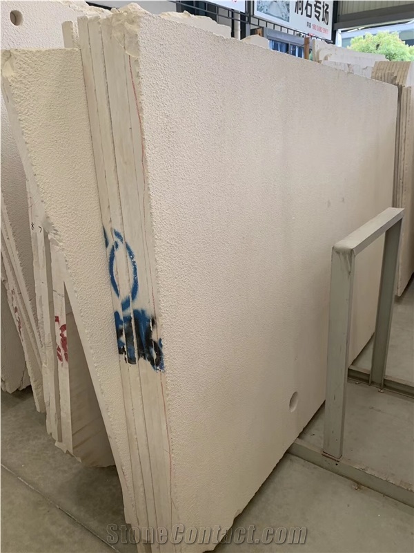 Gohara Beige Limestone Split Face Corner Wall Stone