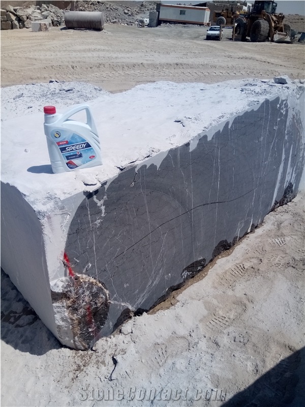 In Stock Pietra Gray Marble Blocks Iran Quarry Directly