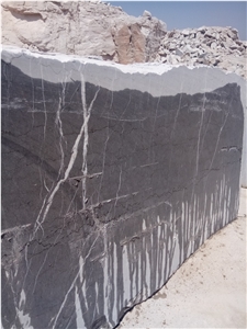 In Stock Pietra Gray Marble Blocks Iran Quarry Directly